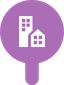 Town/City pin