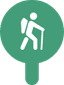 Amazing hike pin