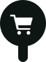 Camping shops pin