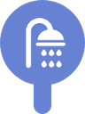 Public showers pin